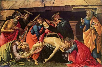 Lamentation over the Dead Christ Sandro Botticelli